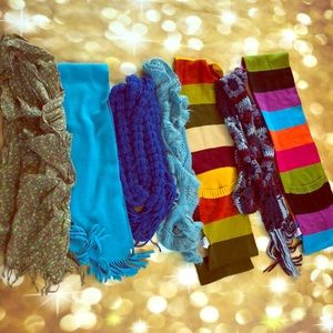 LOT of scarves